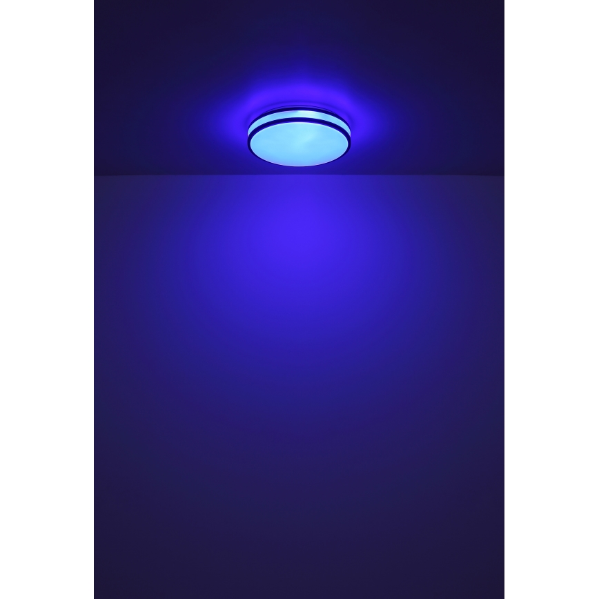 Globo - Iluminação de teto LED RGBW com regulação LED/18W/230V 2700-6000K + comando
