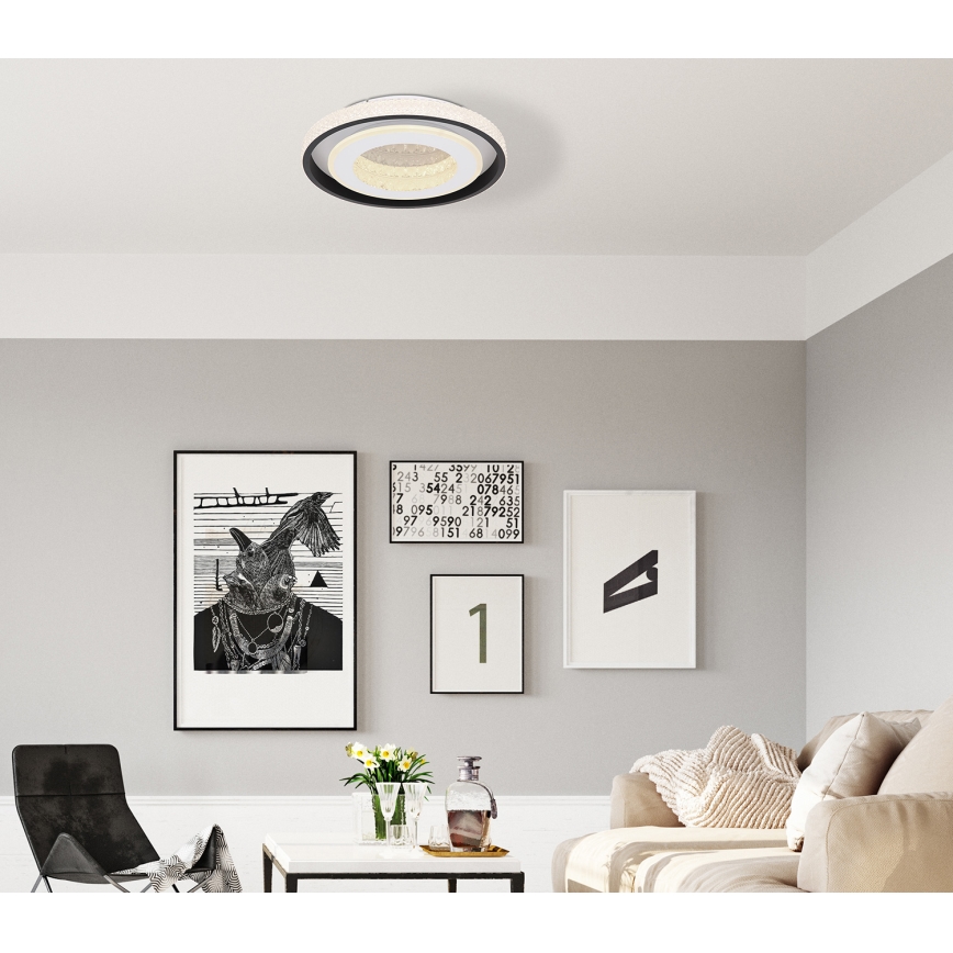 Globo - Iluminação de teto LED com regulação LED/52W/230V 2700-6000K + comando