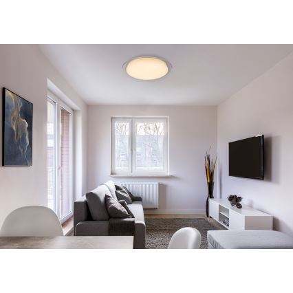 Globo - Iluminação de teto LED com regulação LED/30W/230V 3000-6500K + comando
