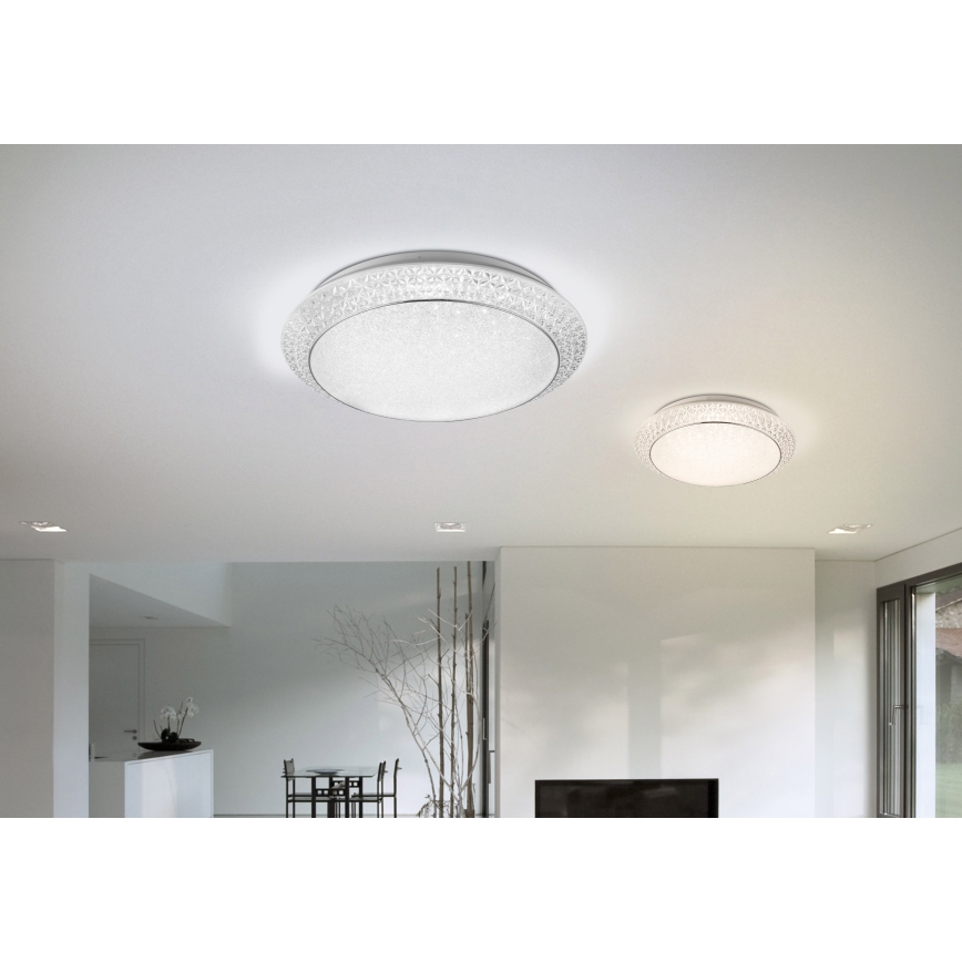 Globo - Iluminação de teto LED com regulação LED/40W/230V 3000-6000K + controlo remoto