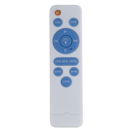 Globo - Iluminação de teto LED com regulação LED/40W/230V 3000-6000K + controlo remoto