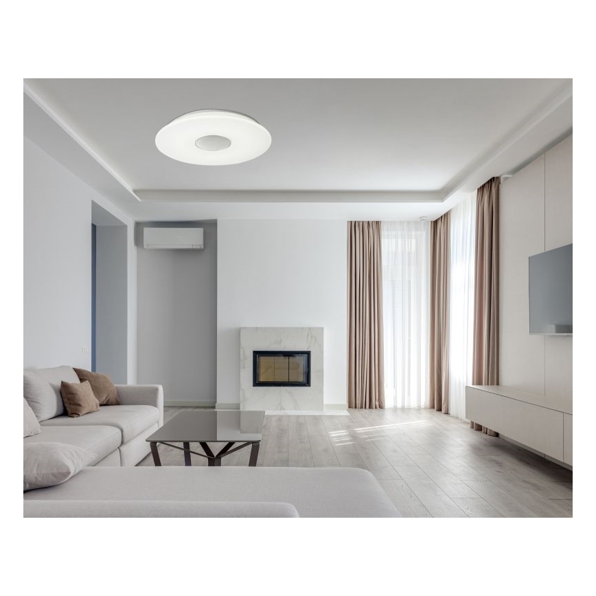 Globo - Iluminação de teto RGBW com regulação LED/50W/230V + controlo remoto