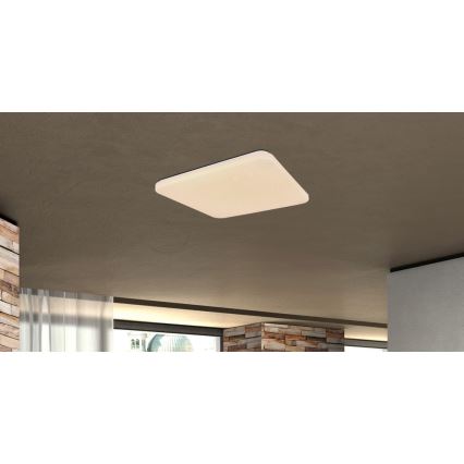 Globo - Luz de teto fosca LED LED/30W/230V 3000-6500K Wi-Fi Tuya + controlo remoto