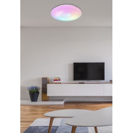 Globo - Iluminação de teto RGBW com regulação LED/40W/230V 3000-6500K + controlo remoto