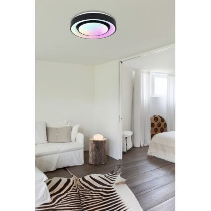 Globo - Iluminação de teto RGBW com regulação LED/24W/230V 3000-6500K+ comando