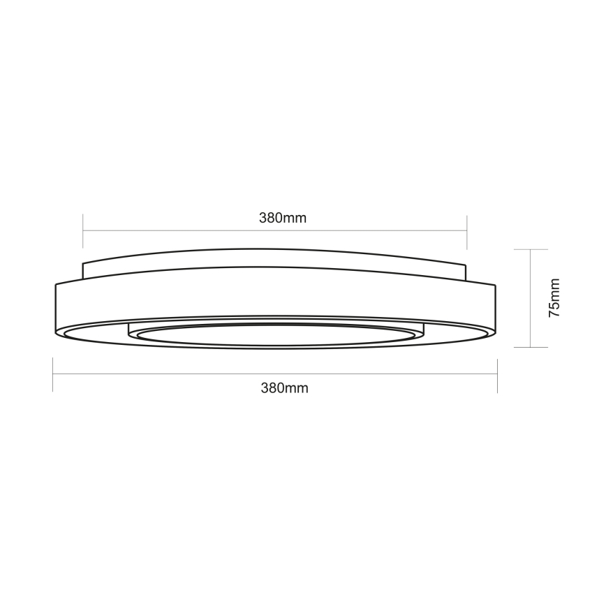 Globo - Iluminação de teto RGBW com regulação LED/24W/230V 3000-6500K+ comando