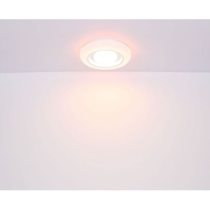 Globo - Iluminação de teto RGBW com regulação LED/18W/230V 2700-6500K + controlo remoto