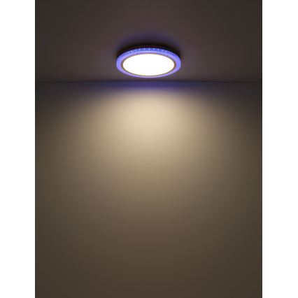 Globo - Iluminação de teto RGBW com regulação LED/20W/230V 2700-6500K + controlo remoto