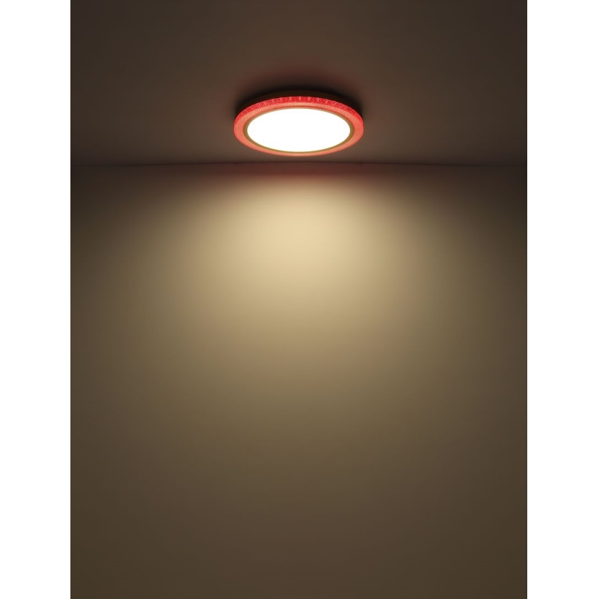 Globo - Iluminação de teto RGBW com regulação LED/20W/230V 2700-6500K + controlo remoto