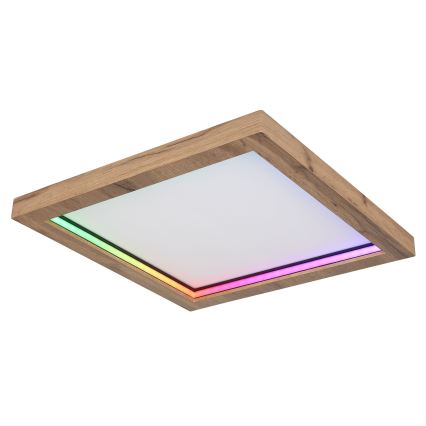 Globo - Iluminação de teto LED RGBW com regulação LED/24W/230V 2700-6000K + controlo remoto