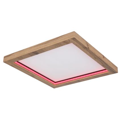 Globo - Iluminação de teto LED RGBW com regulação LED/24W/230V 2700-6000K + controlo remoto