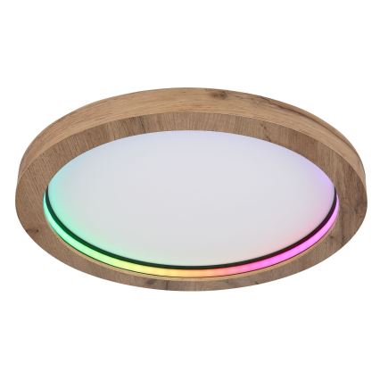 Globo - Iluminação de teto LED RGBW com regulação LED/24W/230V 2700-6000K + controlo remoto