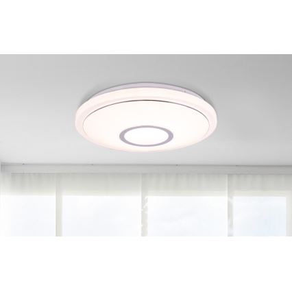 Globo - Iluminação de teto RGBW com regulação LED/16W/230V 2700-6500K WiFi Tuya + comando