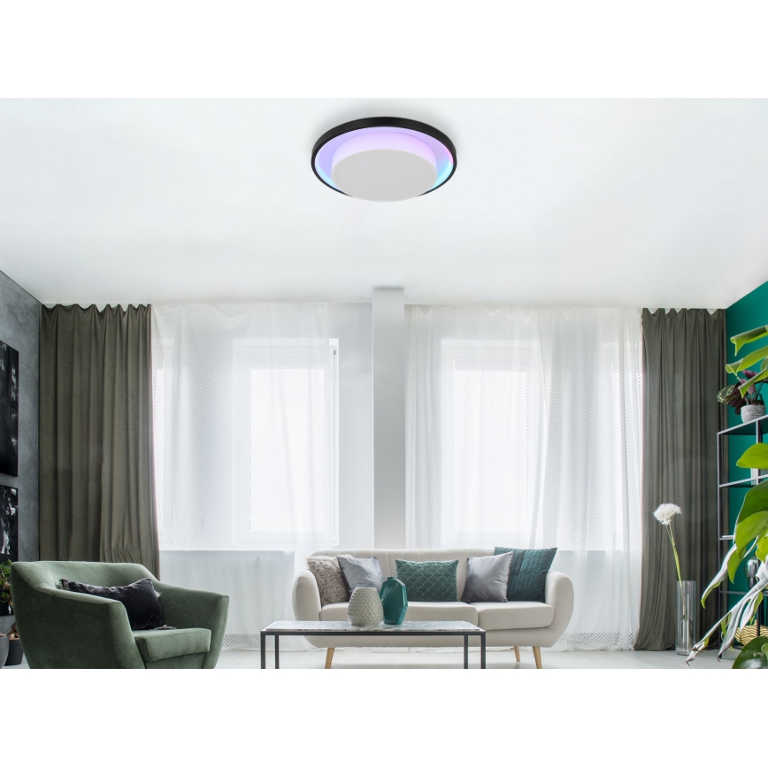 Globo - Iluminação de teto LED RGBW com regulação LED/21W/230V 2700-6500K+ controlo remoto