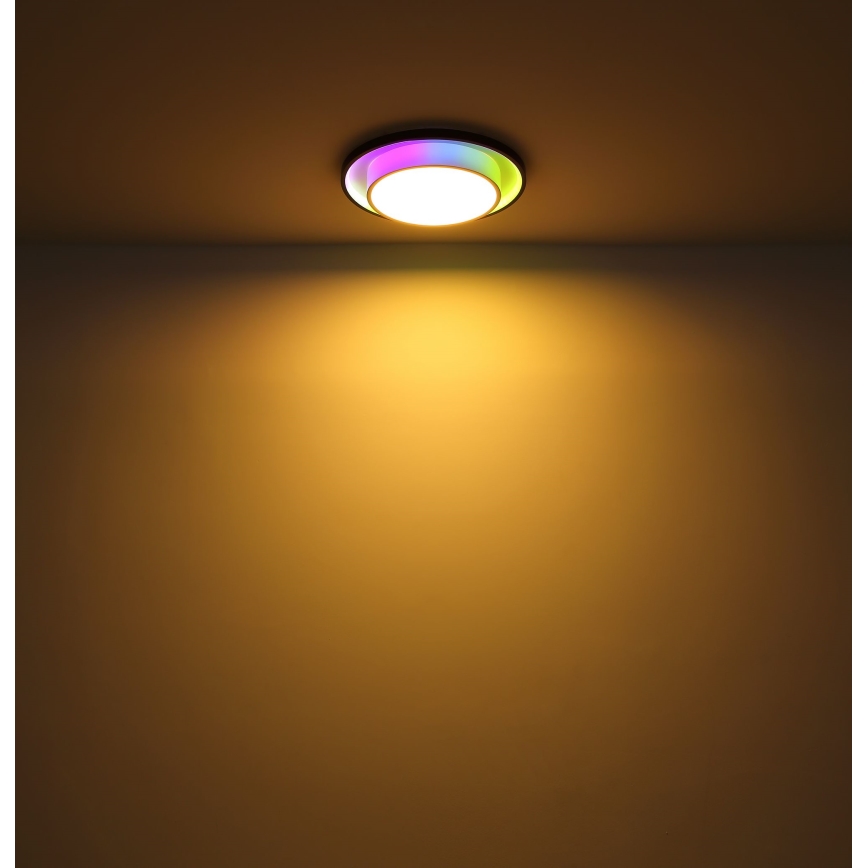 Globo - Iluminação de teto LED RGBW com regulação LED/21W/230V 2700-6500K+ controlo remoto