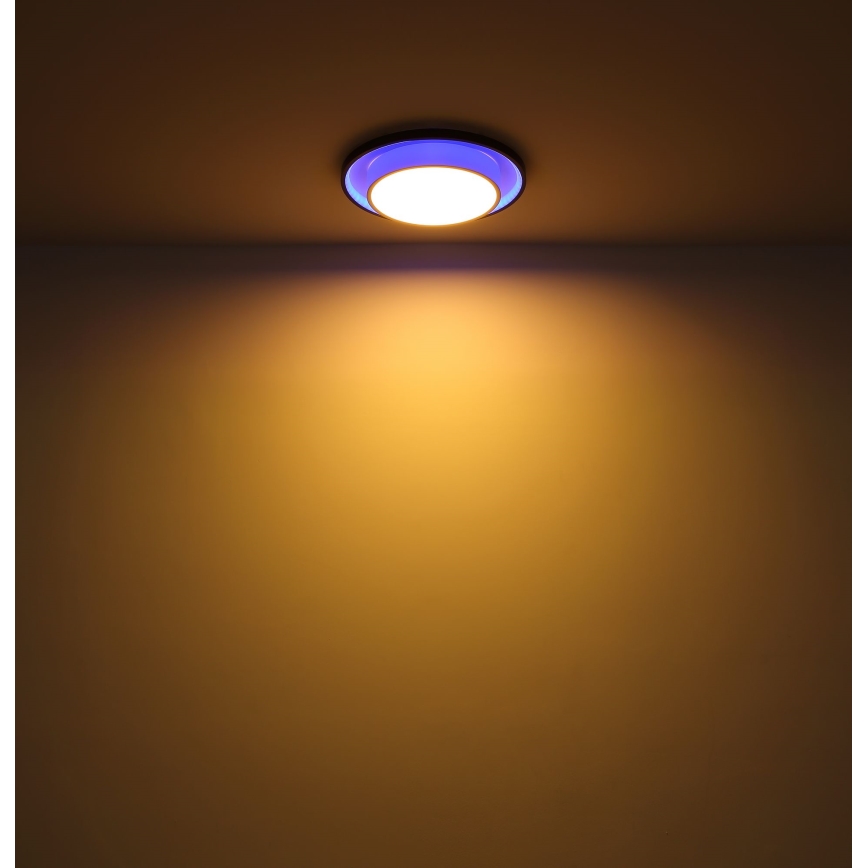 Globo - Iluminação de teto LED RGBW com regulação LED/21W/230V 2700-6500K+ controlo remoto