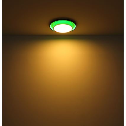 Globo - Iluminação de teto LED RGBW com regulação LED/21W/230V 2700-6500K+ controlo remoto