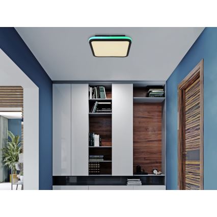 Globo - Iluminação de teto LED RGBW com regulação LED/40W/230V 2700-6500K + controlo remoto