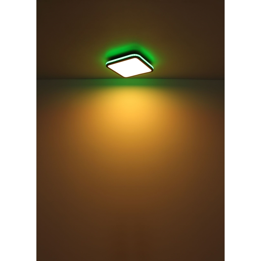 Globo - Iluminação de teto LED RGBW com regulação LED/40W/230V 2700-6500K + controlo remoto