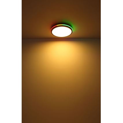 Globo - Iluminação de teto LED RGBW com regulação LED/40W/230V 2700-6500K + controlo remoto
