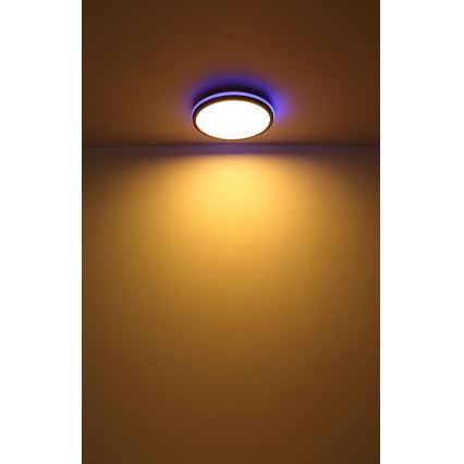 Globo - Iluminação de teto LED RGBW com regulação LED/40W/230V 2700-6500K + controlo remoto