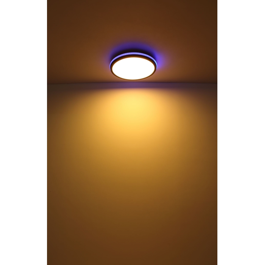 Globo - Iluminação de teto LED RGBW com regulação LED/40W/230V 2700-6500K + controlo remoto