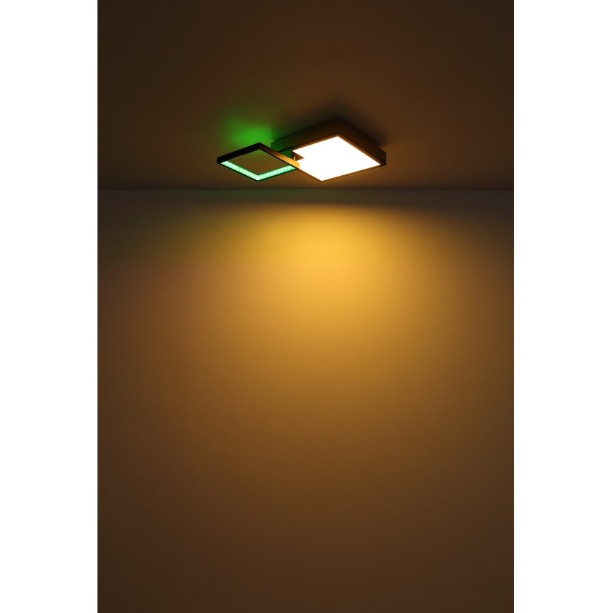Globo - Iluminação LED RGBW com regulação LED/21W/230V + LED/3W 2700-6500K + comando