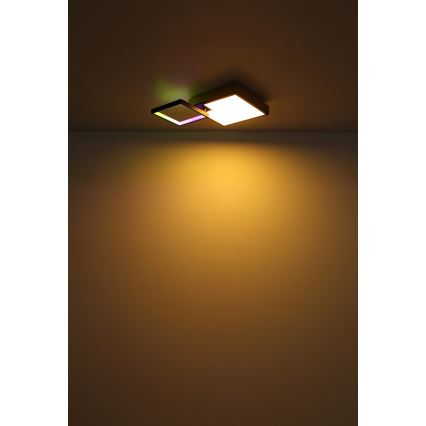 Globo - Iluminação LED RGBW com regulação LED/21W/230V + LED/3W 2700-6500K + comando