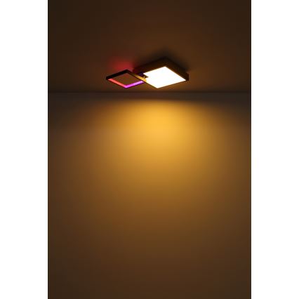 Globo - Iluminação LED RGBW com regulação LED/21W/230V + LED/3W 2700-6500K + comando
