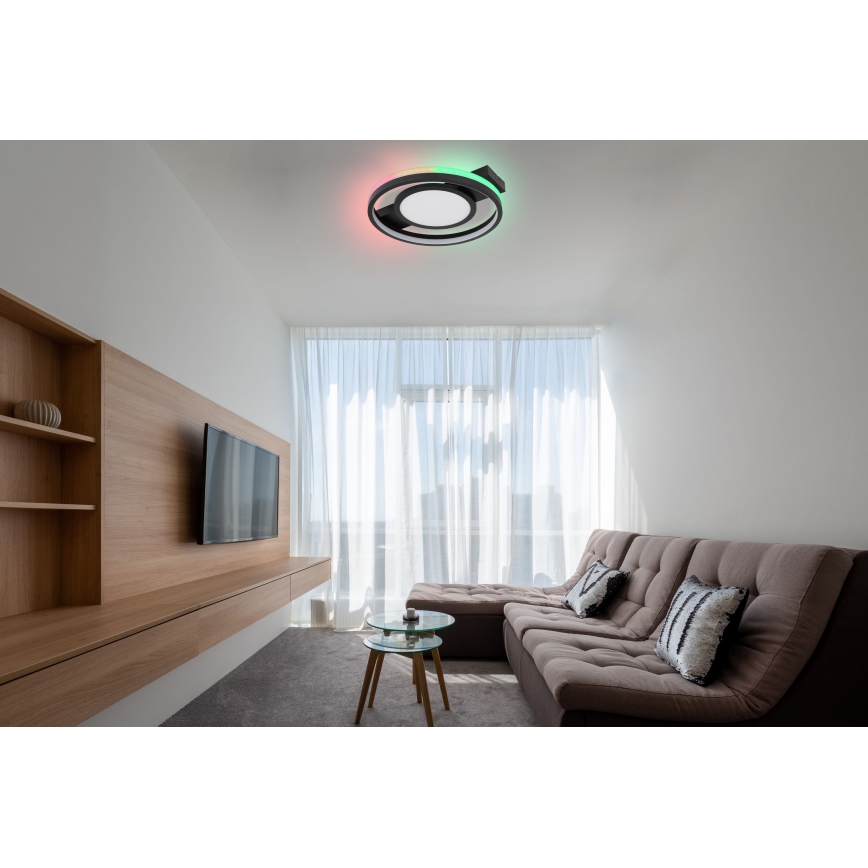 Globo - Iluminação de teto LED RGBW com regulação LED/40W/230V 3000-6500K + controlo remoto