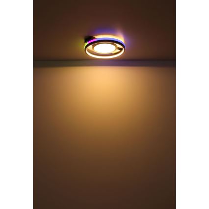 Globo - Iluminação de teto LED RGBW com regulação LED/40W/230V 3000-6500K + controlo remoto