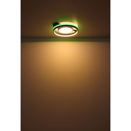 Globo - Iluminação de teto LED RGBW com regulação LED/40W/230V 3000-6500K + controlo remoto