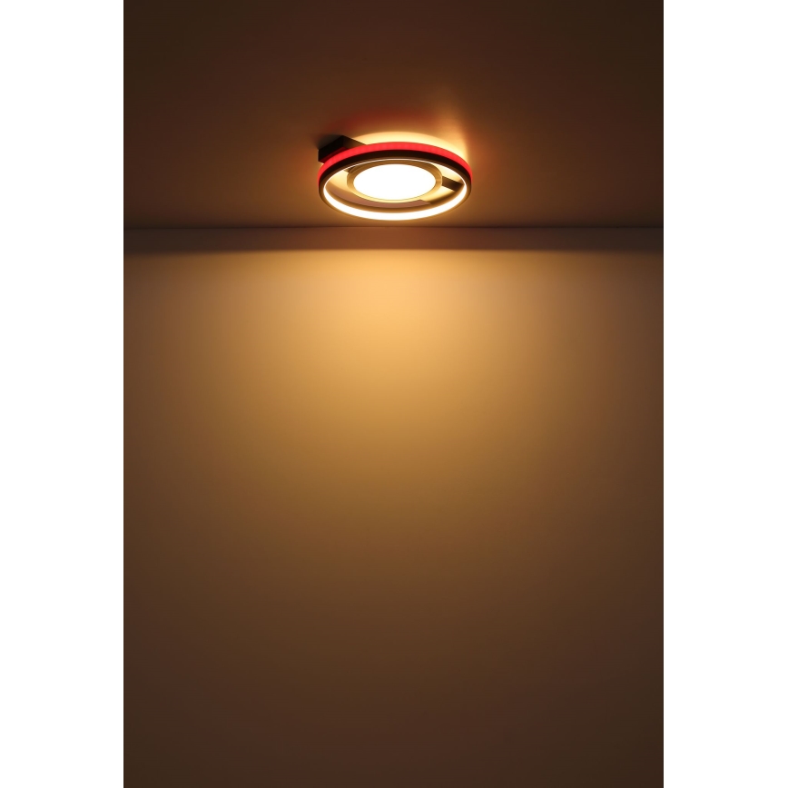 Globo - Iluminação de teto LED RGBW com regulação LED/40W/230V 3000-6500K + controlo remoto