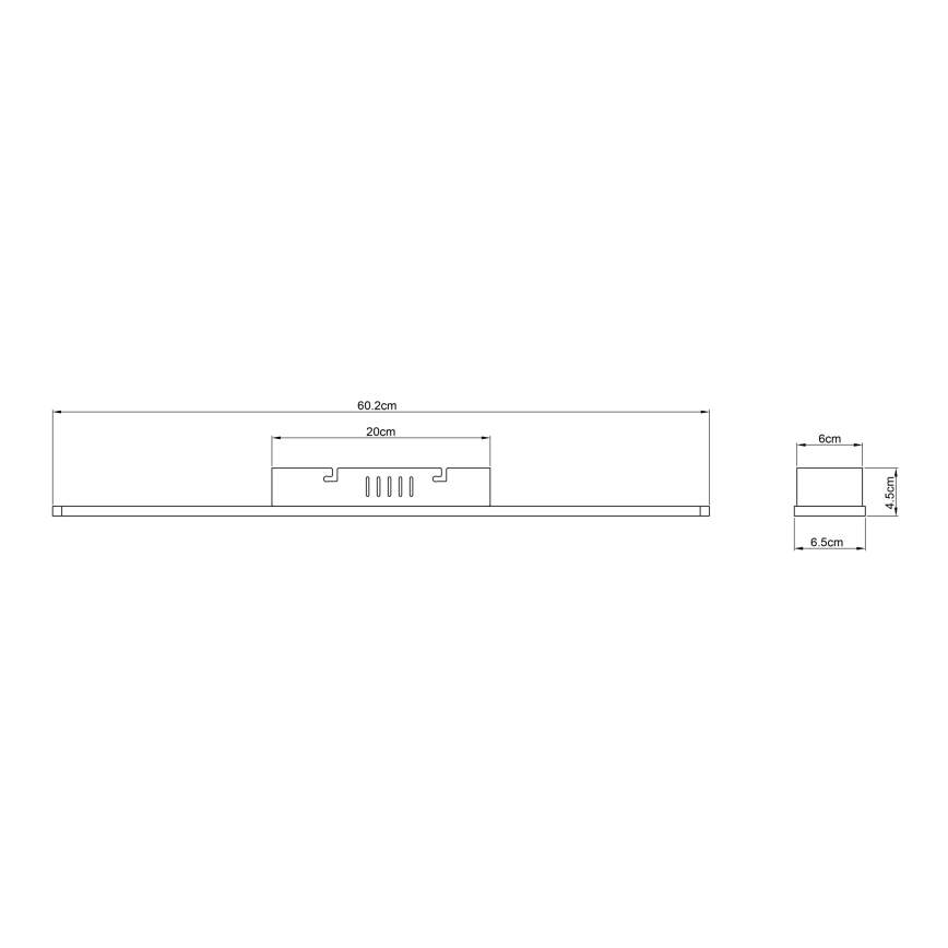 Globo - Iluminação de teto de casa de banho LED LED/12W/230V IP44