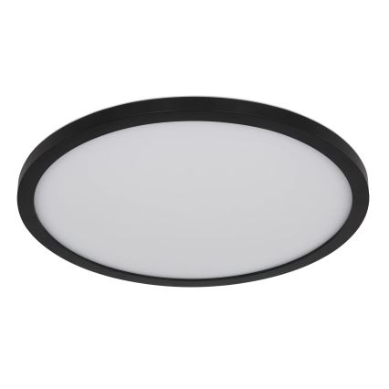 Globo - LED RGB Iluminação de teto para casa de banho com regulação LED/18W/230V 3000-6000K + comando IP44 preto