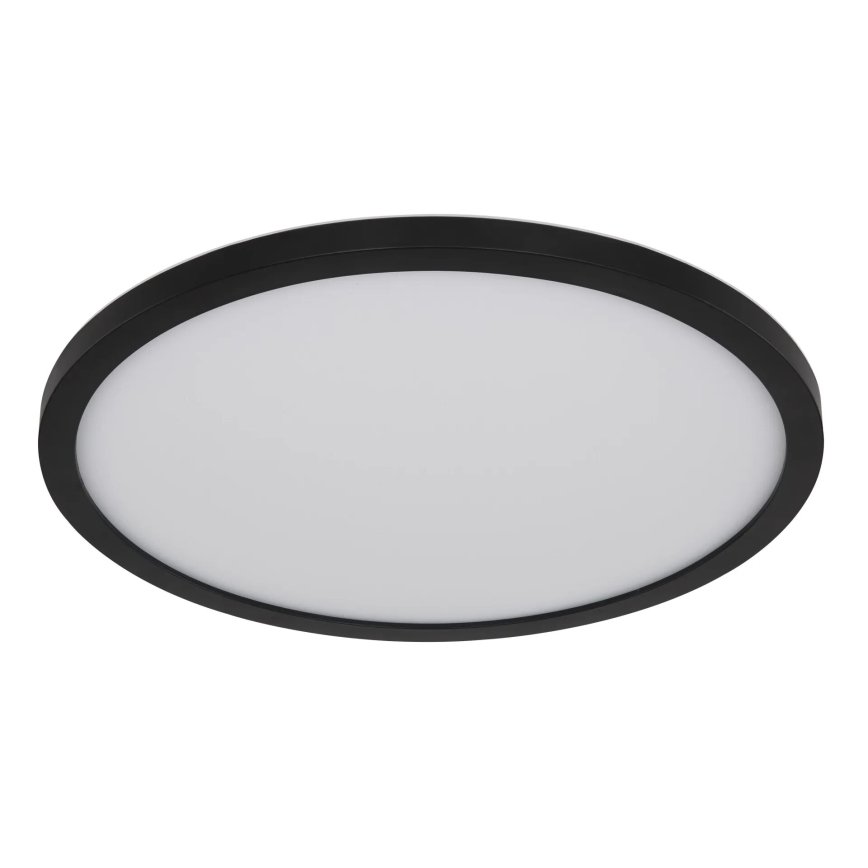 Globo - LED RGB Iluminação de teto para casa de banho com regulação LED/18W/230V 3000-6000K + comando IP44 preto