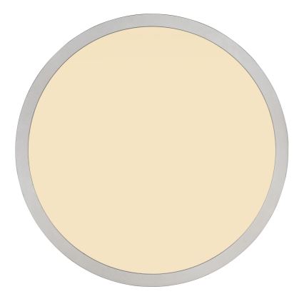 Globo - Iluminação de teto para casa de banho LED com regulação LED/18W/230V diâmetro 29,4 cm IP44 cromado mate