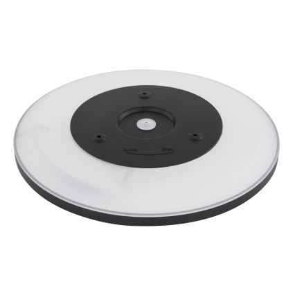 Globo - Iluminação de teto de casa de banho LED com regulação LED/24W/230V diâmetro 42 cm IP44 preto