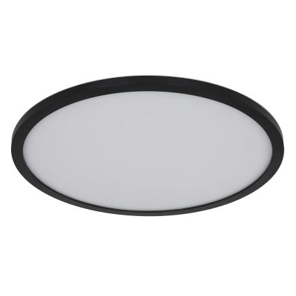 Globo - Iluminação de teto LED RGB para casa de banho com regulação LED/21W/230V 3000-6000K + comando IP44 preto
