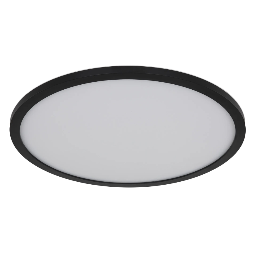 Globo - Iluminação de teto LED RGB para casa de banho com regulação LED/21W/230V 3000-6000K + comando IP44 preto