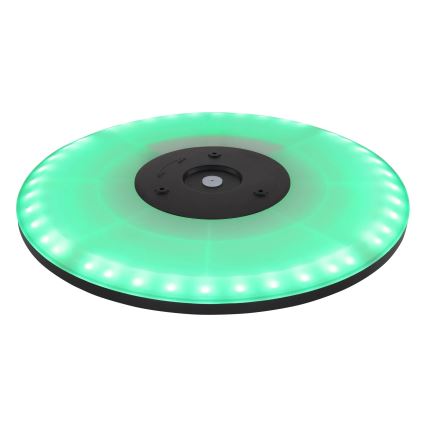 Globo - Iluminação de teto LED RGB para casa de banho com regulação LED/21W/230V 3000-6000K + comando IP44 preto