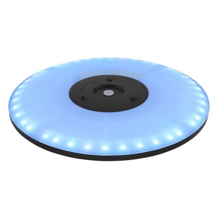 Globo - Iluminação de teto LED RGB para casa de banho com regulação LED/21W/230V 3000-6000K + comando IP44 preto