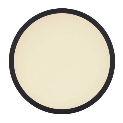 Globo - Iluminação de teto LED RGB para casa de banho com regulação LED/21W/230V 3000-6000K + comando IP44 preto