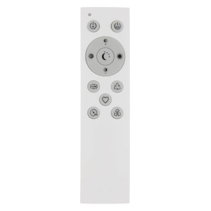 Globo - Iluminação de teto LED RGB para casa de banho com regulação LED/21W/230V 3000-6000K + comando IP44 preto