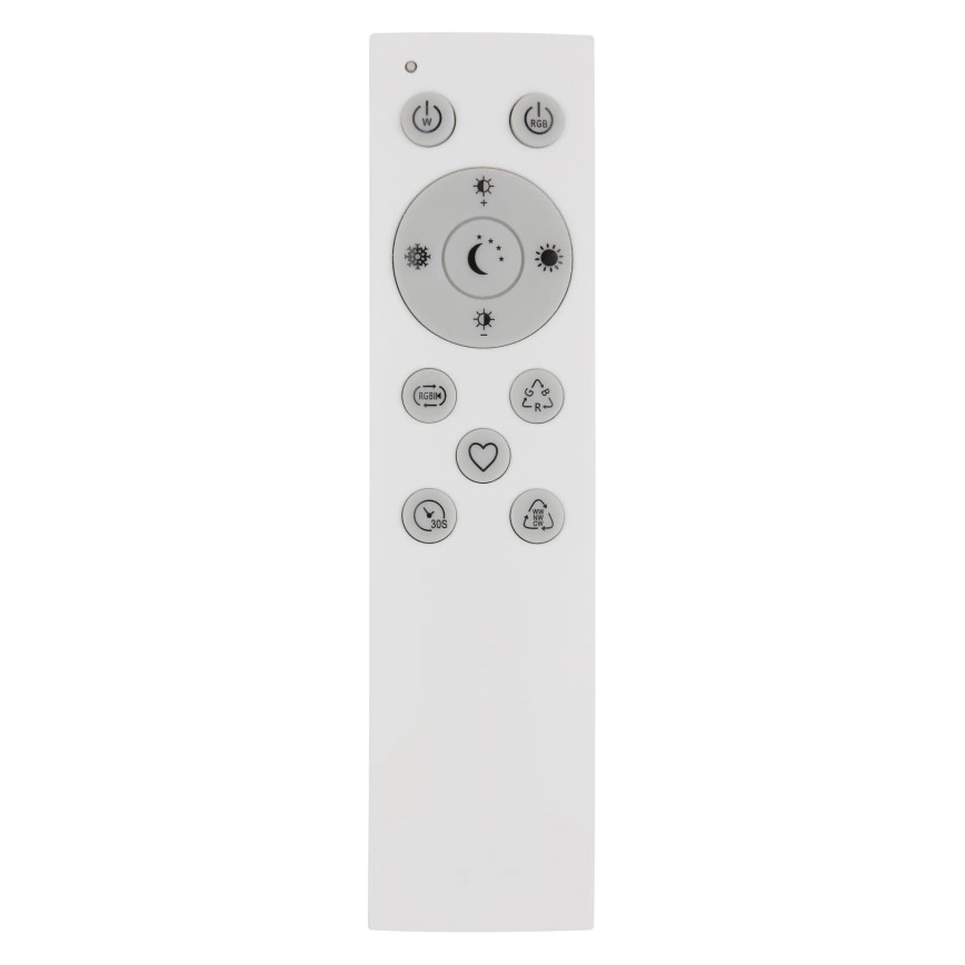 Globo - Iluminação de teto LED RGB para casa de banho com regulação LED/21W/230V 3000-6000K + comando IP44 preto
