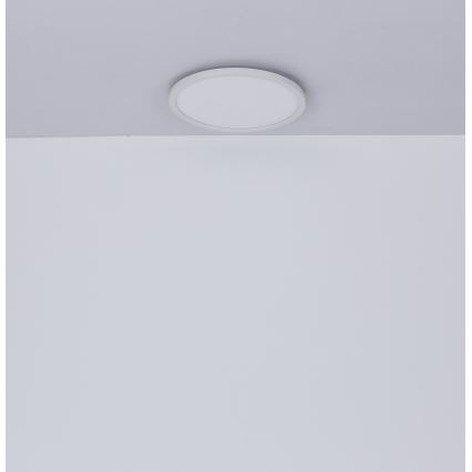 Globo - Iluminação de teto de casa de banho LED com regulação LED/24W/230V diâmetro 42 cm IP44 branco