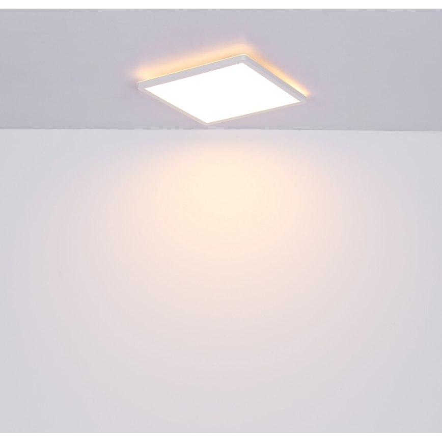 Globo - Iluminação de teto de casa de banho LED com regulação LED/18W/230V 29,4x29,4 cm IP44 branco