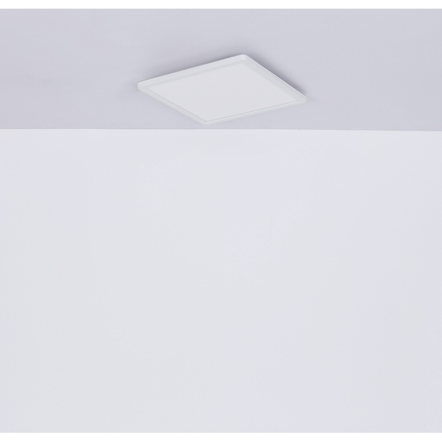 Globo - Iluminação de teto de casa de banho LED com regulação LED/18W/230V 29,4x29,4 cm IP44 branco