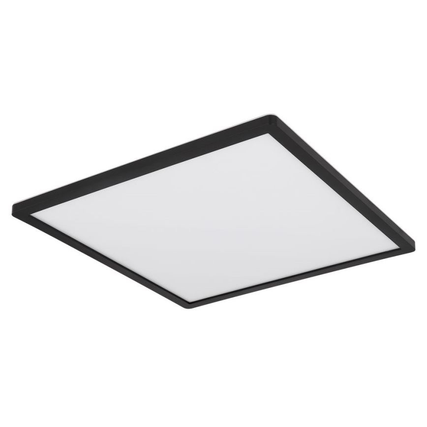 Globo - Iluminação de teto de casa de banho LED com regulação LED/24W/230V 42x42 cm IP44 preto