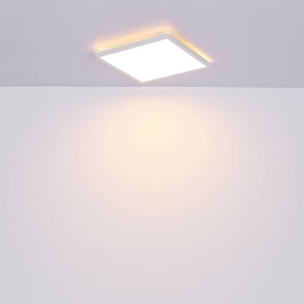 Globo - Iluminação de teto de casa de banho LED com regulação LED/24W/230V 42x42 cm IP44 branco